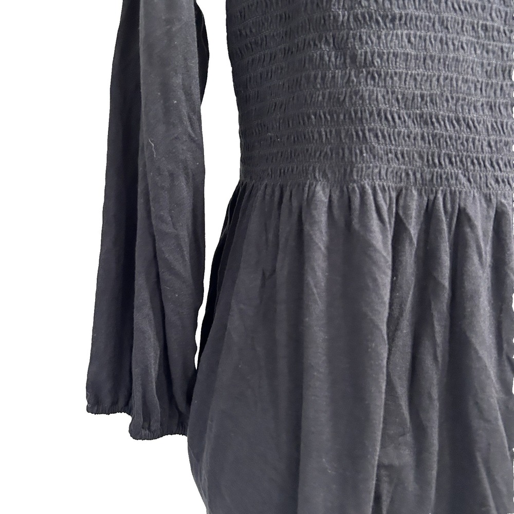 J.Jill J.‎ Jill Women's Top Small Cottagecore Smocked Boho Boatneck Feminine - Picture 5 of 9